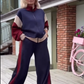 Autumn Winter Fall Sports Style Two Piece Set