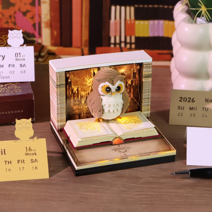Calendar 3D - Magic Owl
