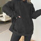 Limited time sale🔥Women's Casual Washed Denim Hooded Pullover with Pockets