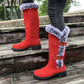 ❄️ Winter Hot Sale -60% OFF🔥Women's thick, plush, mid-calf snow boots