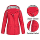 🧥LAST DAY SALE 50% OFF🌧️💧Ultimate Plaid Waterproof Jacket for Women🍃