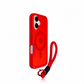 Colorful MagSafe iPhone Case with Hand Strap – Shockproof & Stylish