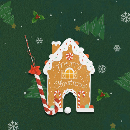 🎁Gingerbread Golf Game Set