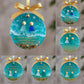 Friendship Sea Glass Christmas Ornament