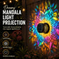 💓💓Surprise Price: Only £8.99!!🔥Solar-Powered Mandala Projector Light🎁🏠