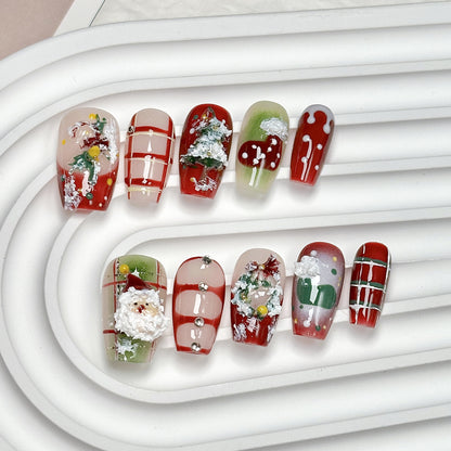 🎄Christmas Sales 60% OFF🎅Santa's List / Handmade Nails