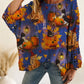 Women's Halloween Loose Fit Batwing Knit Sweater