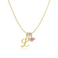 💖Last Day 50% OFF✨3-Layering Initial A-Z Letter Pendant Necklaces🎀