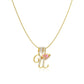 💖Last Day 50% OFF✨3-Layering Initial A-Z Letter Pendant Necklaces🎀
