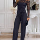 Women's Lace Off Shoulder Pant Jumpsuits