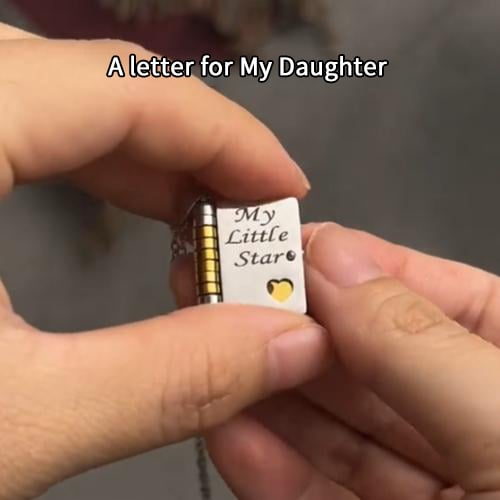 🔥🔥My Little Star Book Necklace, Birthday Day Gift Graduation Jewelry of Love