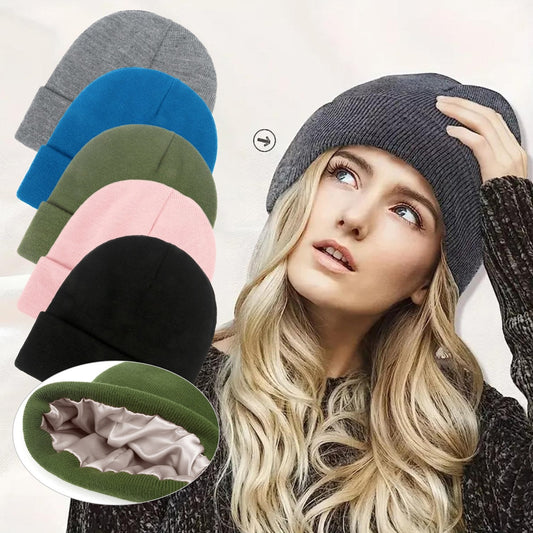 🔥(Black Friday Sale - 45% OFF)No Static-No frizz-No Tangle Winter Warm Hat