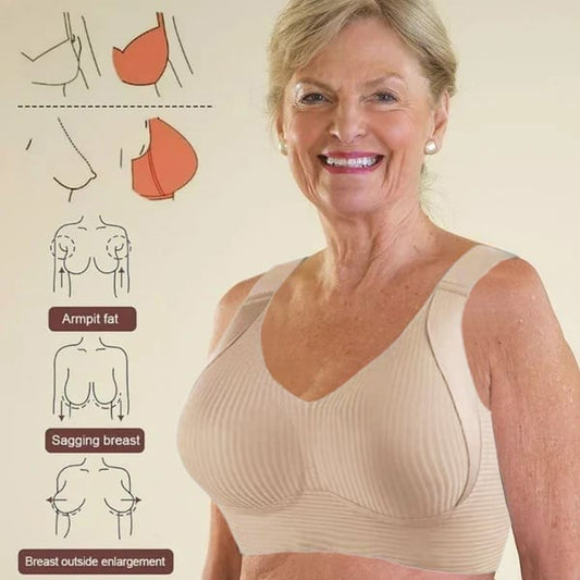🔥 Super firming bra | Wire-free push-up bra 👍 No more sagging breasts