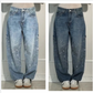💐 Women's Straight Jeans with Rhinestones