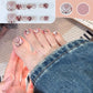 💅14 Sheets Square Press on Toenails✨