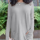 💝HOT SALE 49% OFF🎉New long sleeve casual pocket t-shirt