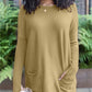 💝HOT SALE 49% OFF🎉New long sleeve casual pocket t-shirt