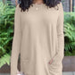 💝HOT SALE 49% OFF🎉New long sleeve casual pocket t-shirt
