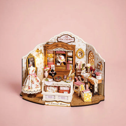 🎁Tailor Shop Miniature Scene Building Blocks Kit