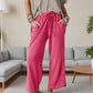 Women’s Comfortable Wide-Leg Elastic Waist Pants