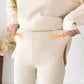V-Neck Casual Slit Knitted Two-Piece Set - Effortless Elegance for Every Occasion