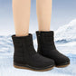 Women's Plush-Lined Non-slip Waterproof Snow Boots
