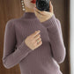 New half-high neck knitted bottoming shirt