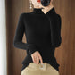 New half-high neck knitted bottoming shirt