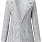 💐Big Sale-50% Off💕Women's Solid Color Pocket Long Sleeve Open Front Coat