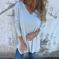💖LAST DAY SPECIAL PRICE: ￡15.99!!💖Cozy Knit Long Sleeve Tunic Top with Side Slits