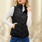 Women's Warm Stand Collar Vest