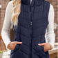 Women's Warm Stand Collar Vest