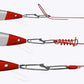 Sturdy Realistic Fishing Lures with Advent Calendar Display Set