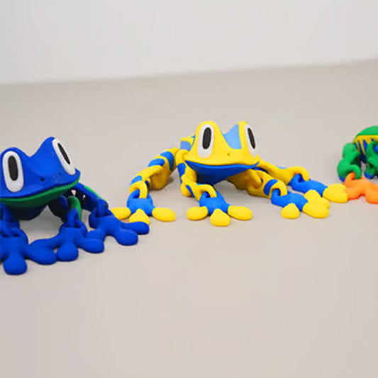 Cute 3D Frog Refrigerator Magnets