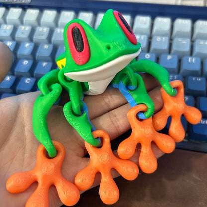 Cute 3D Frog Refrigerator Magnets
