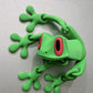 Cute 3D Frog Refrigerator Magnets