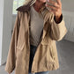 Women's Khaki Vintage Jacket