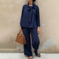 Long Sleeve Cape Top & Pants 2-Piece Set
