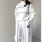 Casual Line Sweatshirt 2-Piece Set