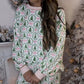 Cozy Christmas Long-Sleeve Top & Pants Set