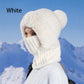 🎅🏻Christmas Sale 49% Off🎄Women's Winter One-Piece Knitted Beanie Scarf Mask 3-in-1 Balaclava
