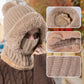 🎅🏻Christmas Sale 49% Off🎄Women's Winter One-Piece Knitted Beanie Scarf Mask 3-in-1 Balaclava