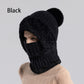 🎅🏻Christmas Sale 49% Off🎄Women's Winter One-Piece Knitted Beanie Scarf Mask 3-in-1 Balaclava
