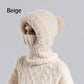🎅🏻Christmas Sale 49% Off🎄Women's Winter One-Piece Knitted Beanie Scarf Mask 3-in-1 Balaclava