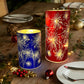 Festive Flameless Fireworks Candle Lamp