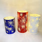 Festive Flameless Fireworks Candle Lamp