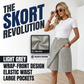 🔥2026 Newest Models-Women's Casual Elastic Waist Wrap Skort